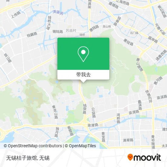 无锡桔子旅馆地图