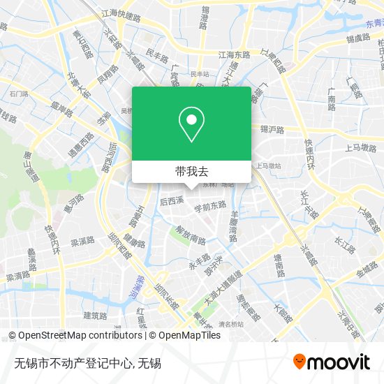 无锡市不动产登记中心地图