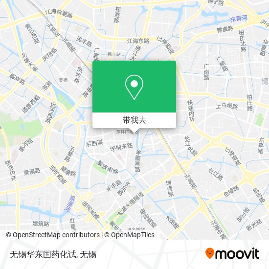 无锡华东国药化试地图