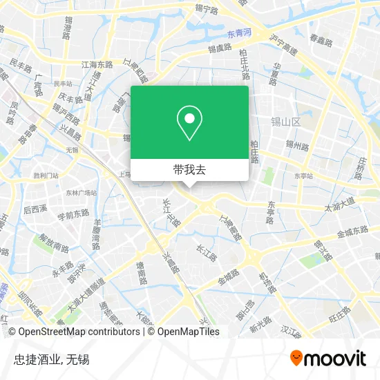 忠捷酒业地图