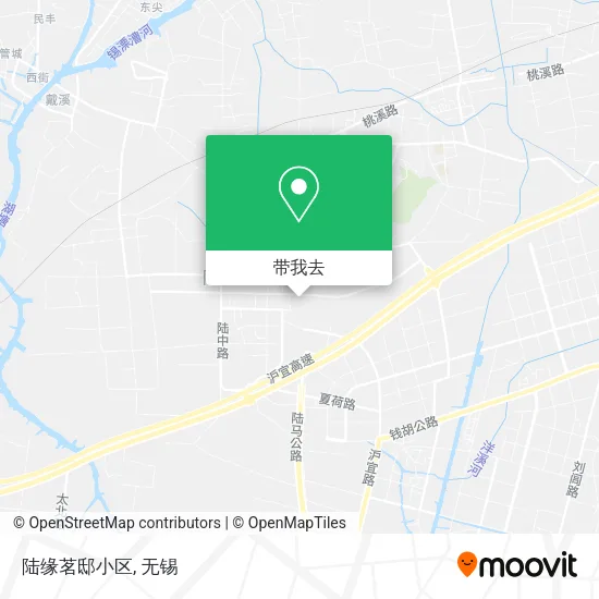 陆缘茗邸小区地图