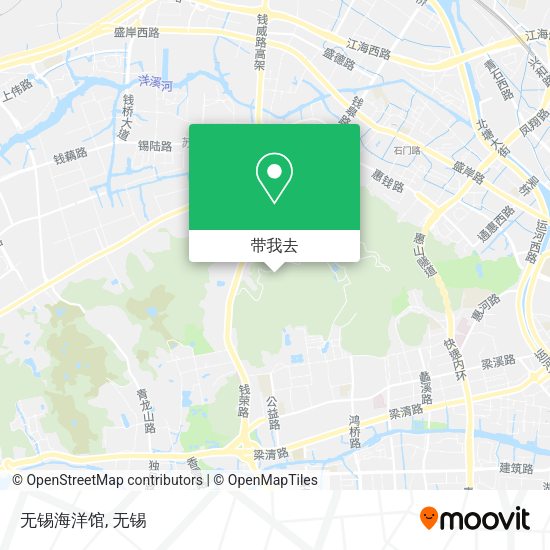 无锡海洋馆地图