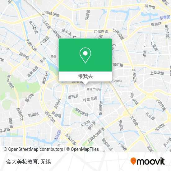 金大美妆教育地图
