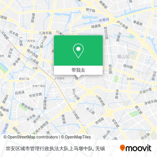 崇安区城市管理行政执法大队上马墩中队地图