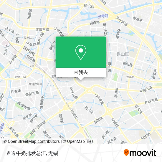 界通牛奶批发总汇地图