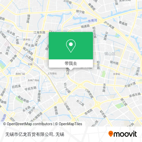 无锡市亿龙百货有限公司地图