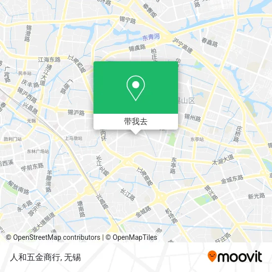 人和五金商行地图