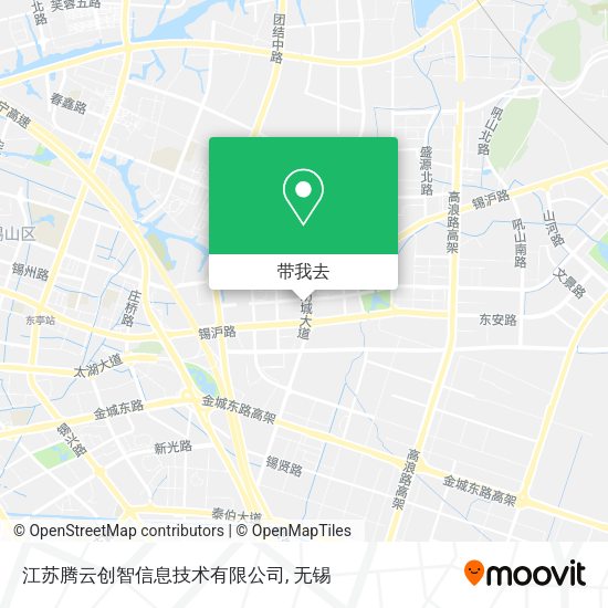 江苏腾云创智信息技术有限公司地图
