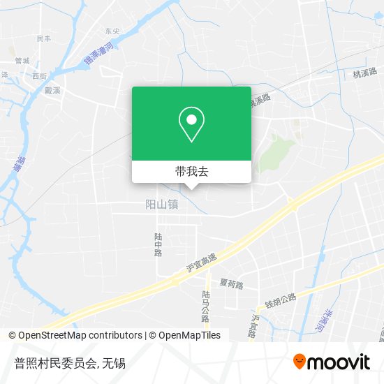 普照村民委员会地图