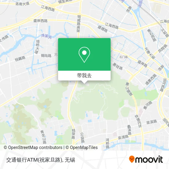 交通银行ATM(祝家旦路)地图