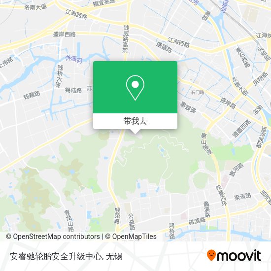 安睿驰轮胎安全升级中心地图
