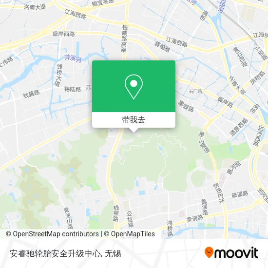 安睿驰轮胎安全升级中心地图