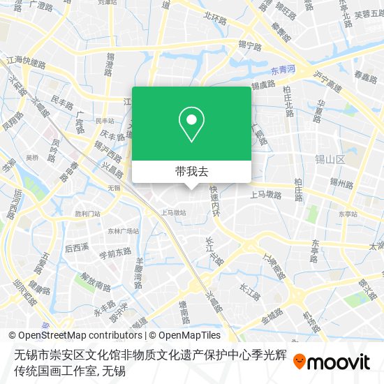无锡市崇安区文化馆非物质文化遗产保护中心季光辉传统国画工作室地图