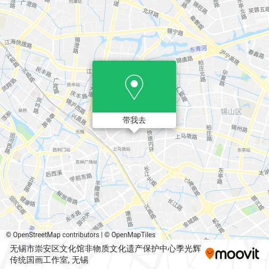 无锡市崇安区文化馆非物质文化遗产保护中心季光辉传统国画工作室地图