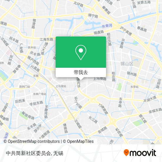 中共简新社区委员会地图