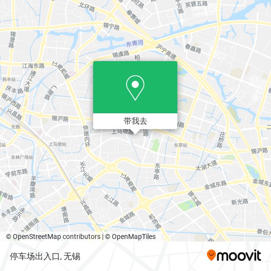 停车场出入口地图