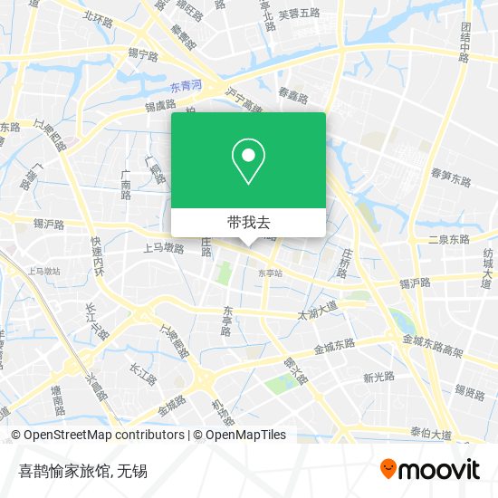 喜鹊愉家旅馆地图