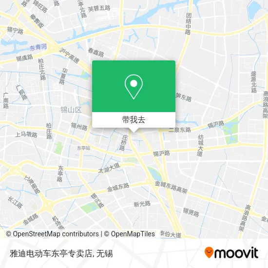 雅迪电动车东亭专卖店地图