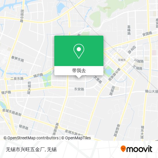 无锡市兴旺五金厂地图