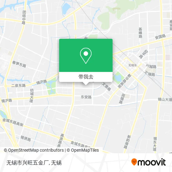 无锡市兴旺五金厂地图