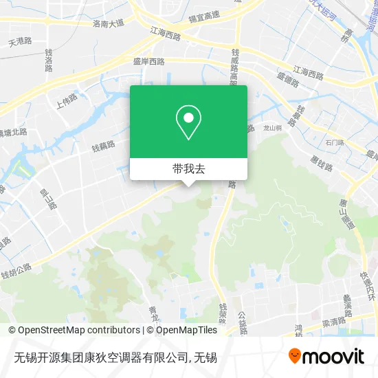 无锡开源集团康狄空调器有限公司地图