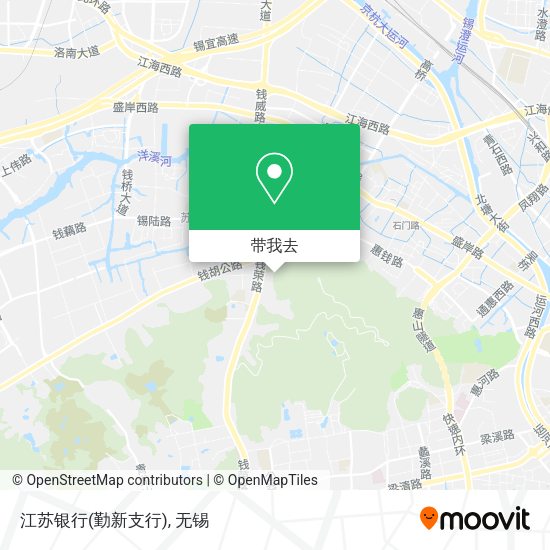 江苏银行(勤新支行)地图