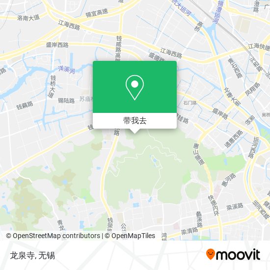 龙泉寺地图