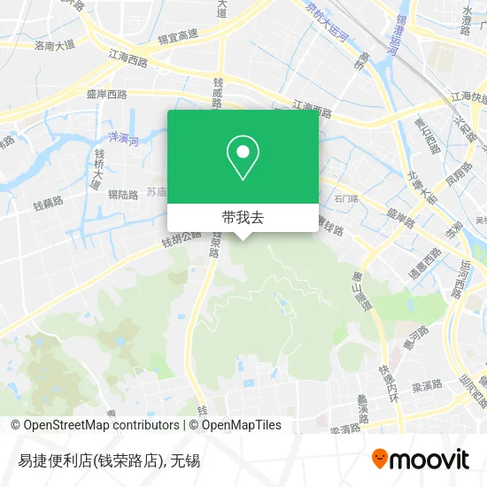 易捷便利店(钱荣路店)地图