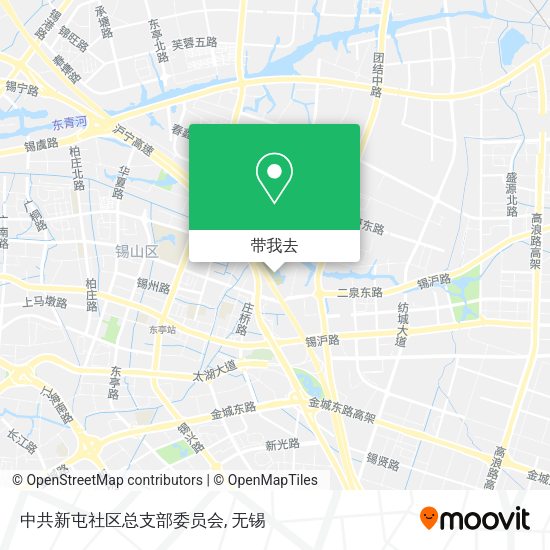 中共新屯社区总支部委员会地图