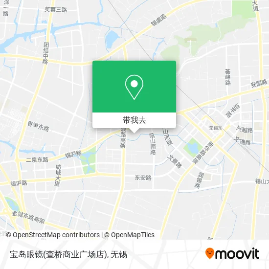 宝岛眼镜(查桥商业广场店)地图