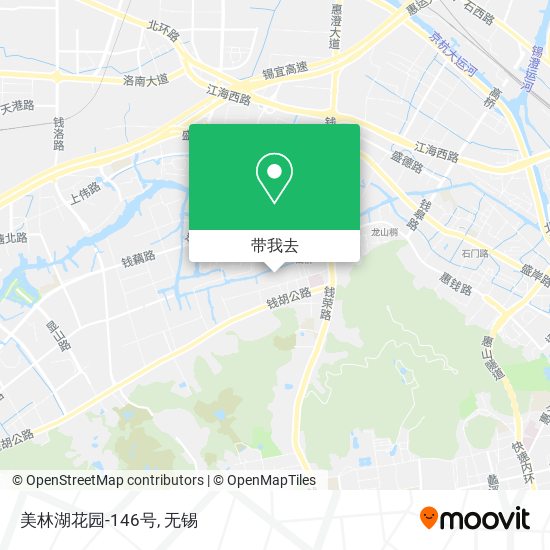 美林湖花园-146号地图