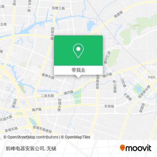 前峰电器安装公司地图