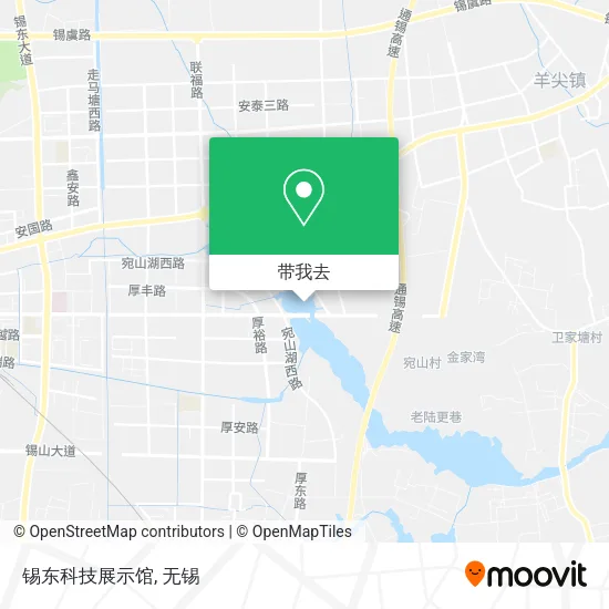 锡东科技展示馆地图