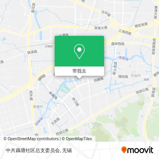 中共藕塘社区总支委员会地图
