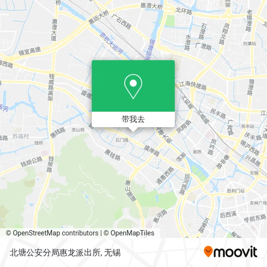 北塘公安分局惠龙派出所地图