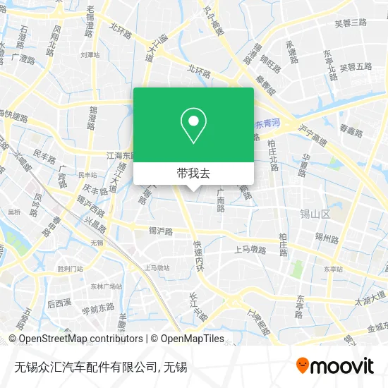 无锡众汇汽车配件有限公司地图