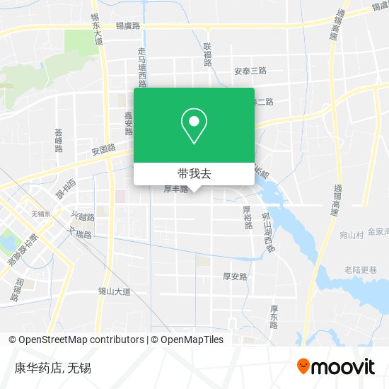 康华药店地图