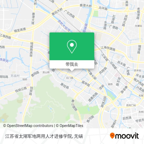 江苏省太湖军地两用人才进修学院地图