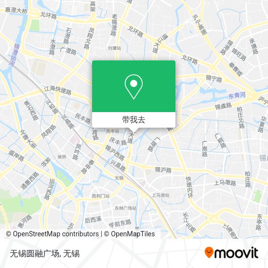 无锡圆融广场地图
