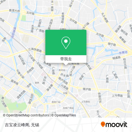 吉宝凌云峰阁地图