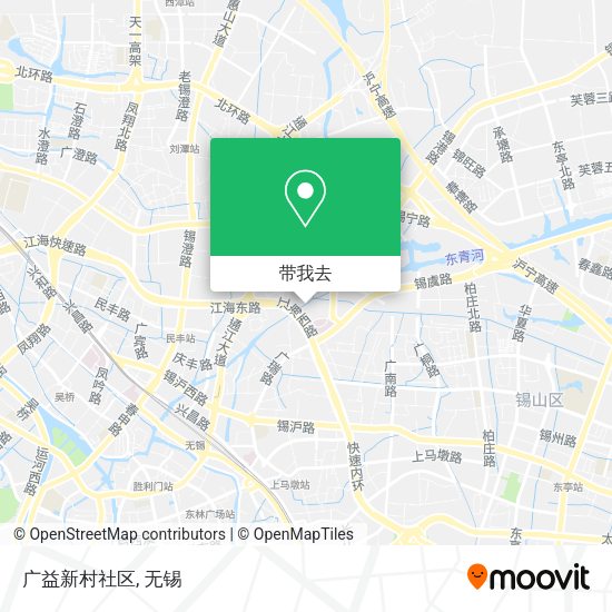 广益新村社区地图