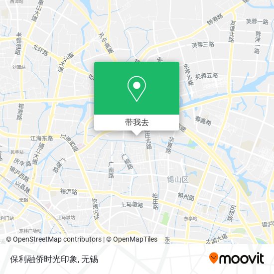 保利融侨时光印象地图