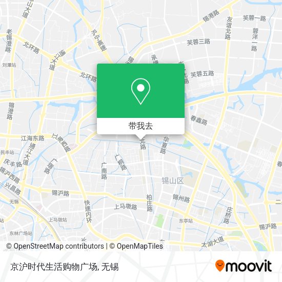 京沪时代生活购物广场地图