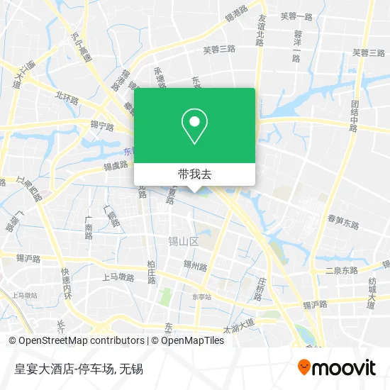 皇宴大酒店-停车场地图