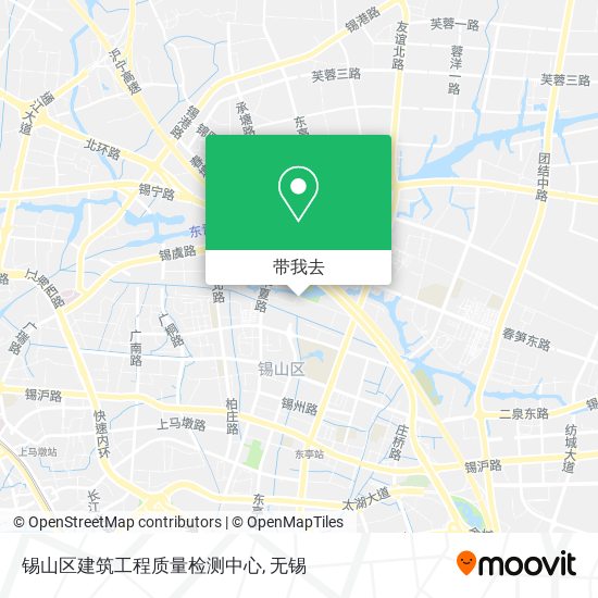 锡山区建筑工程质量检测中心地图