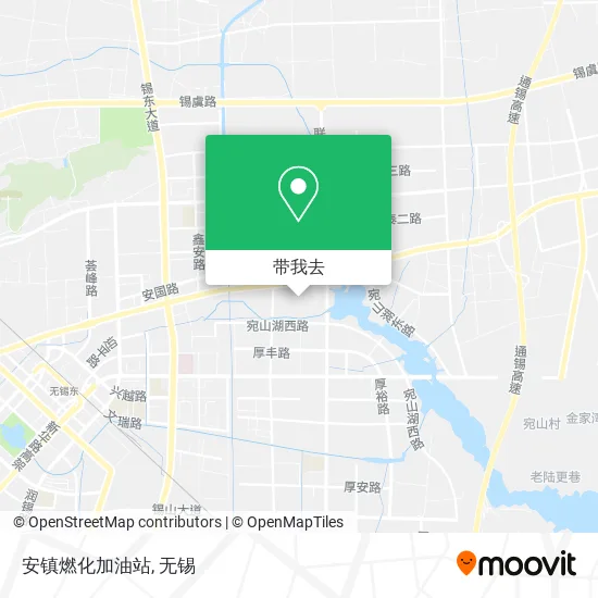 安镇燃化加油站地图