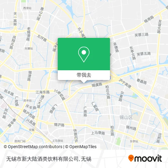 无锡市新大陆酒类饮料有限公司地图