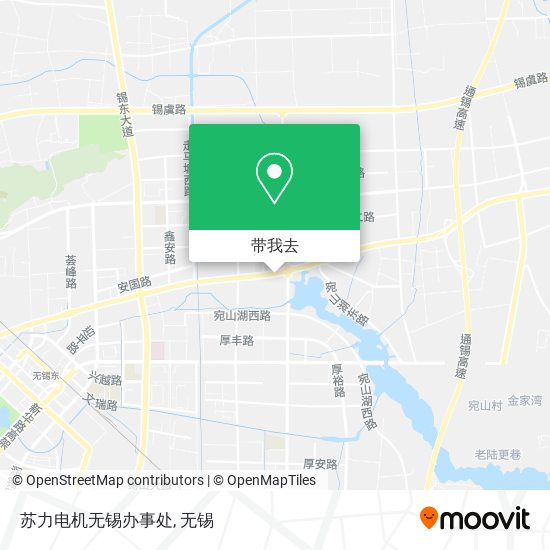 苏力电机无锡办事处地图