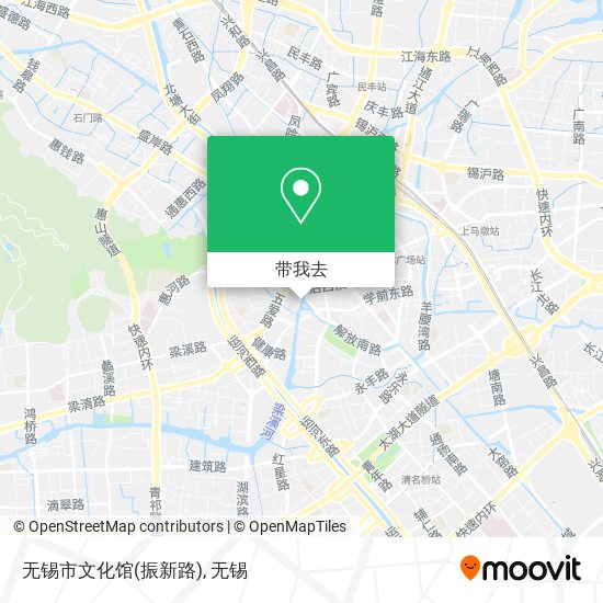 无锡市文化馆(振新路)地图