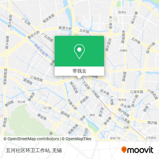 五河社区环卫工作站地图